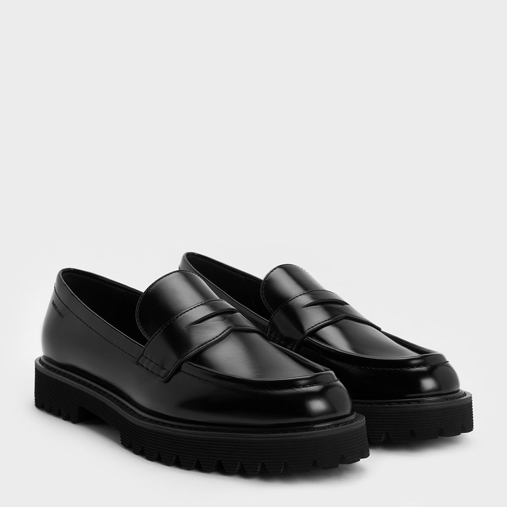Charles & Keith Black Sole Footwear